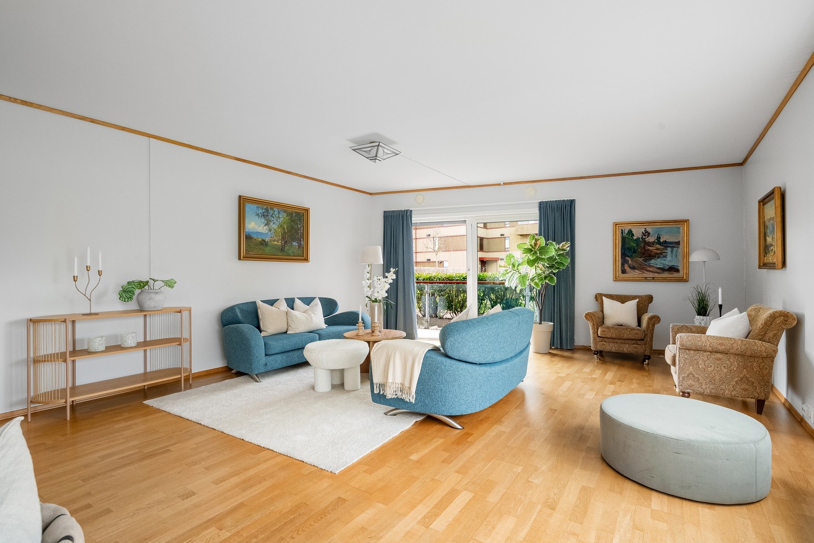 Fleksibelt rom med mulighet for etablering av et tredje soverom. Galleribilde