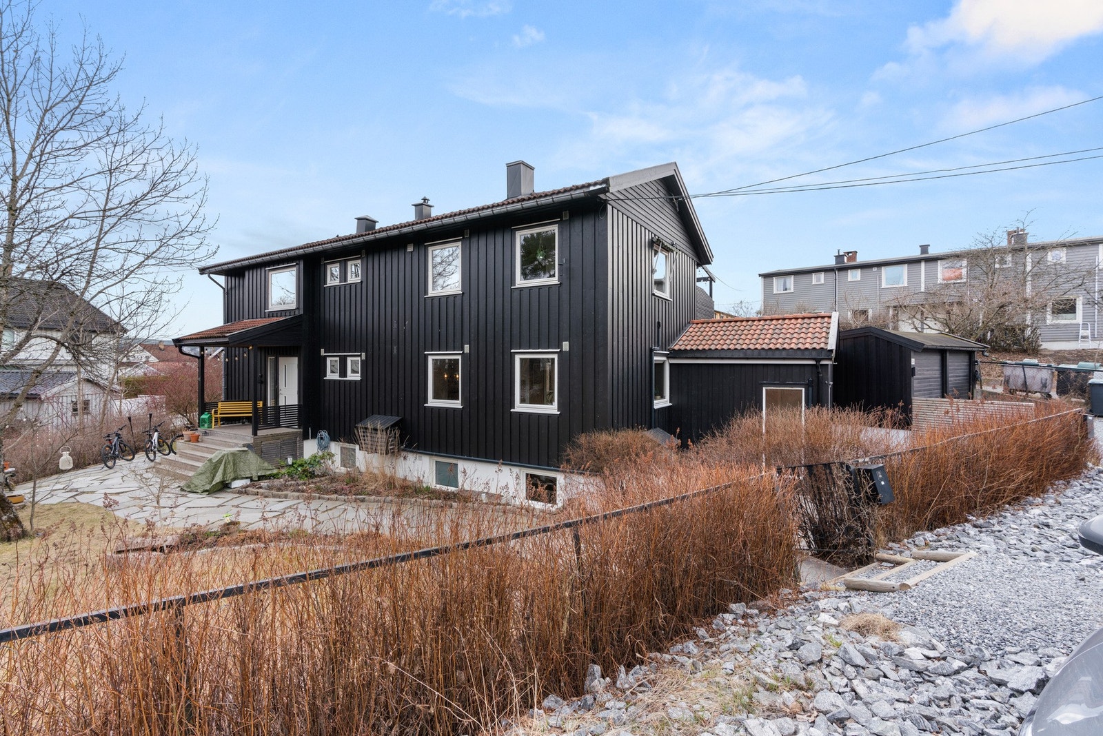 Huset ble malt i 2019 Galleribilde