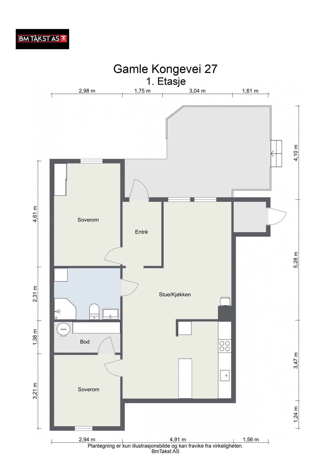 Plantegning. Galleribilde
