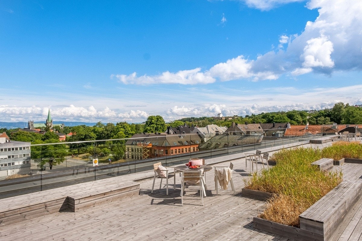 Felles takterrasse Galleribilde
