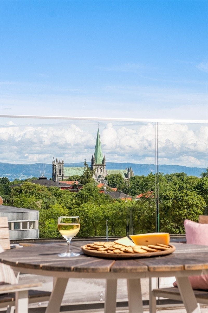 Felles takterrasse Galleribilde
