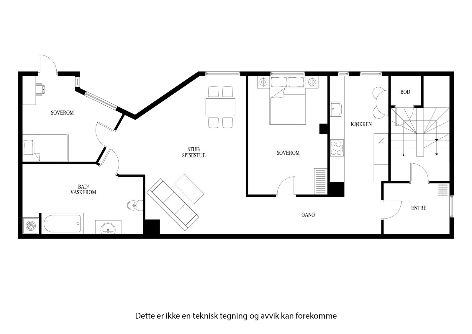 Planløsningen Galleribilde