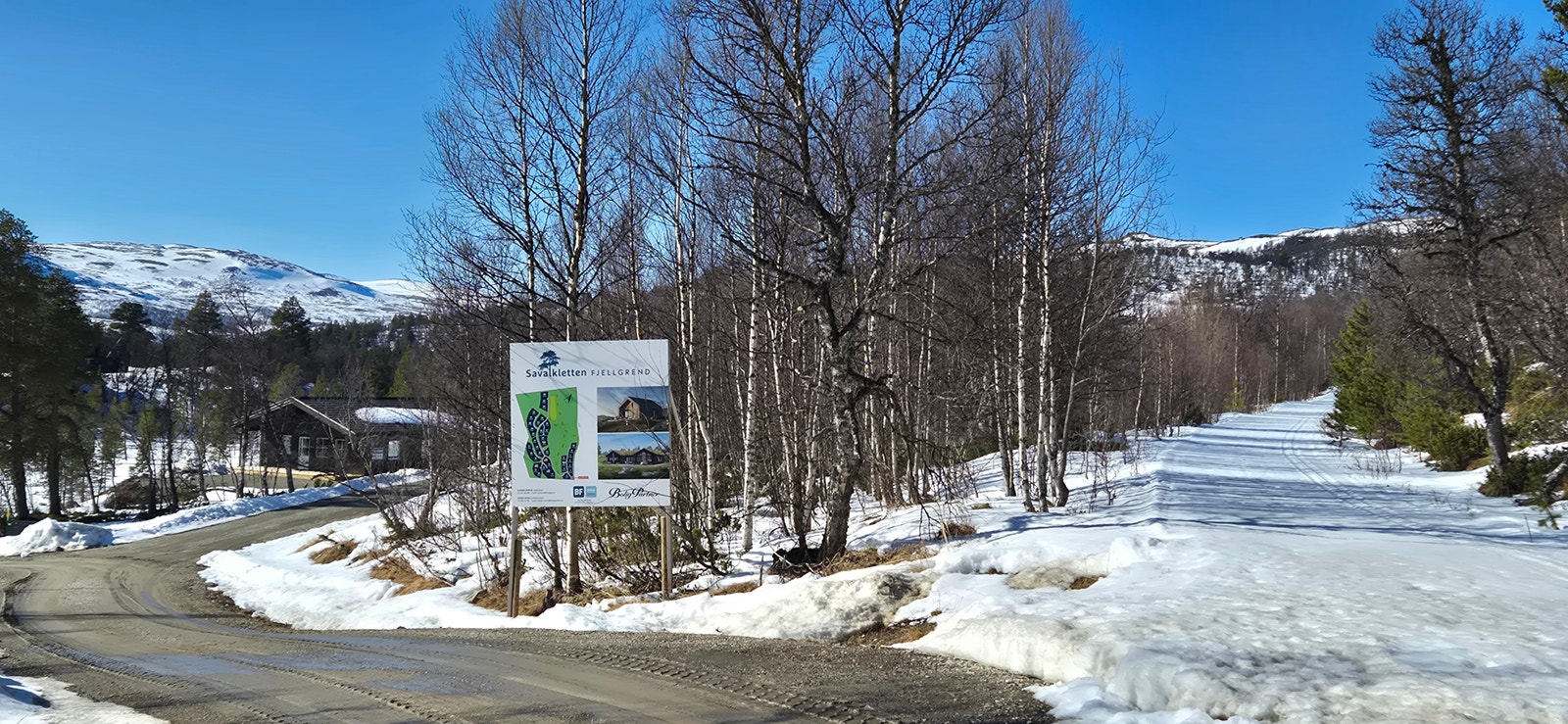 Få meter unna hytta er det milevis med oppkjørte skiløyper Galleribilde