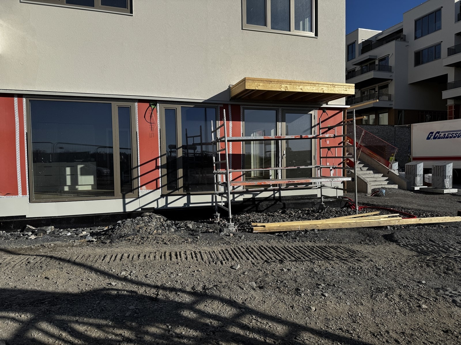 Byggeplassbilde, tatt 10/4. Galleribilde