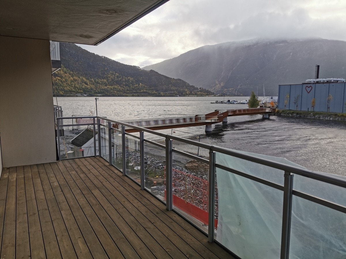 utsikt fra veranda Galleribilde