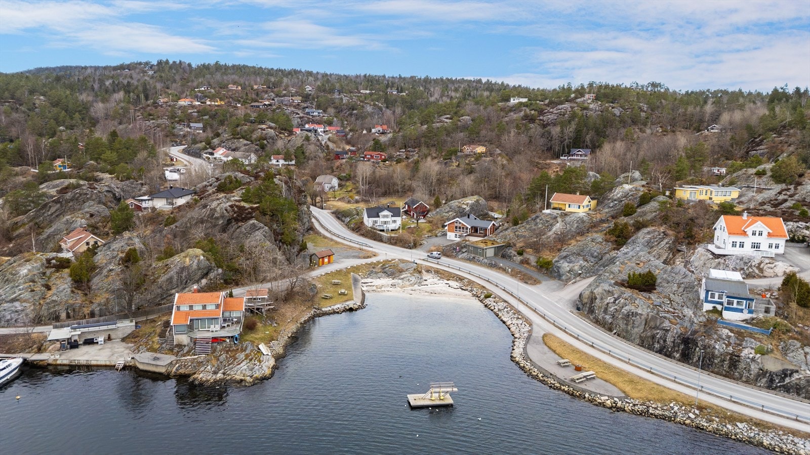 En liten rusletur ned til stranden Galleribilde