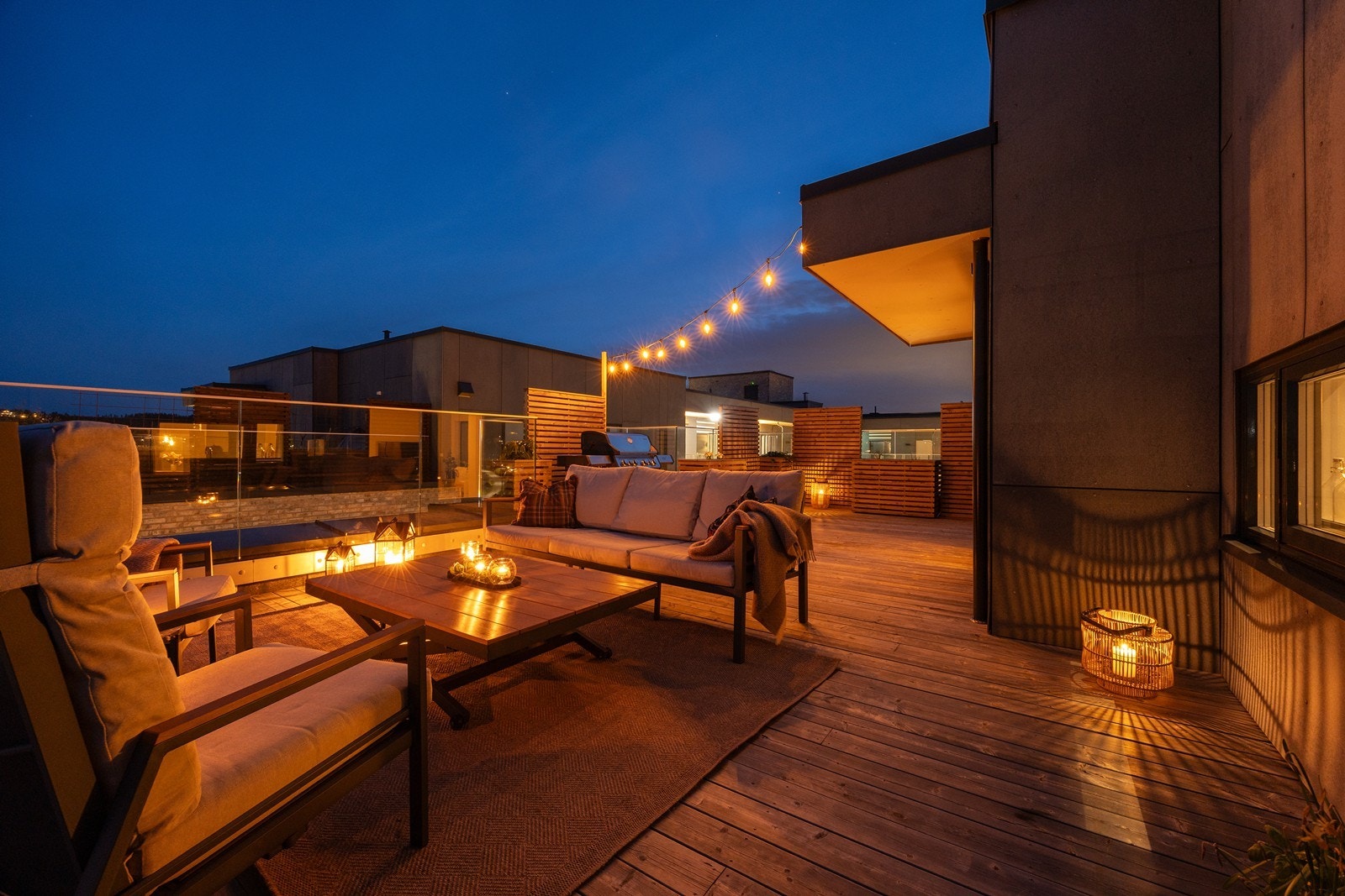 Velkommen til Sennerudtoppen 6, en lekker toppleiligehet med stor takterrasse. Foto: Svein Michaelsen - Exponering. Galleribilde