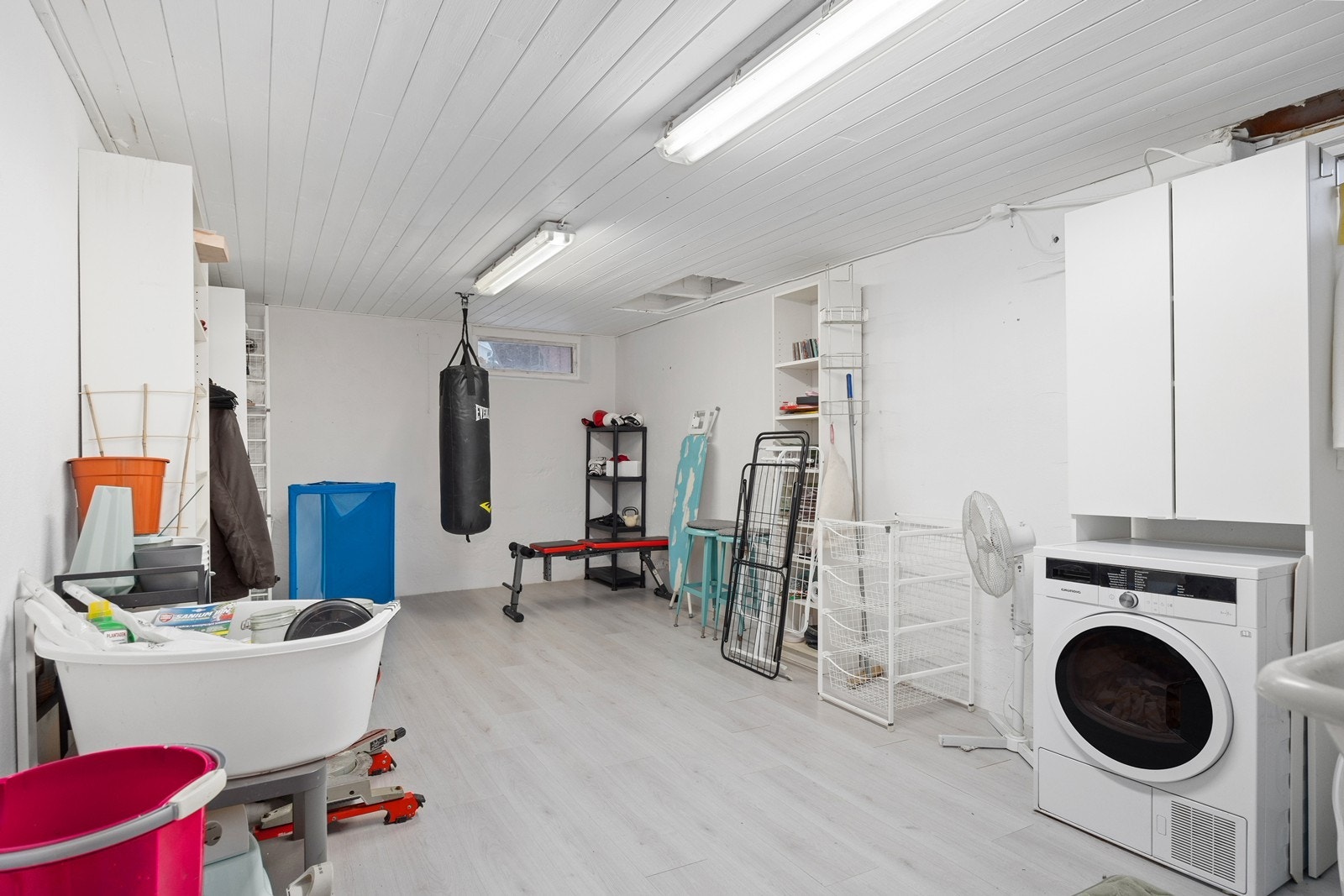 Rom innredet som vaskerom. Galleribilde