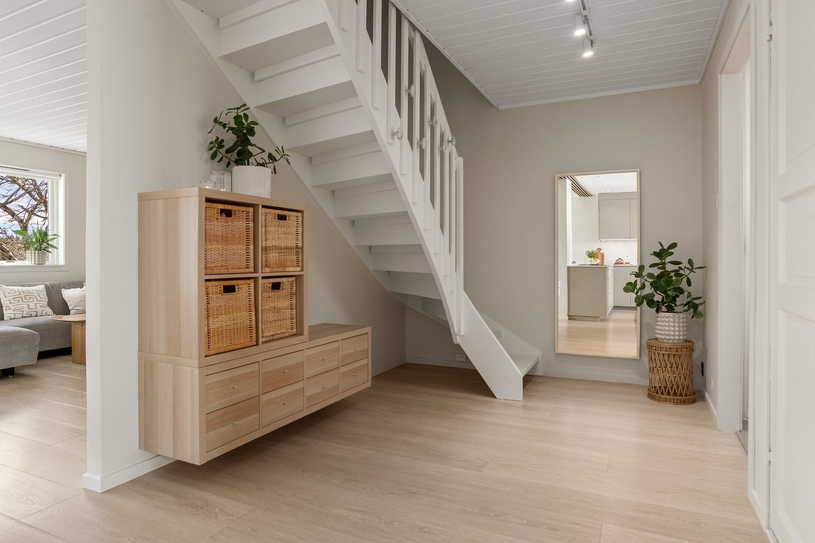 Trappegang til husets 2.etasje Galleribilde
