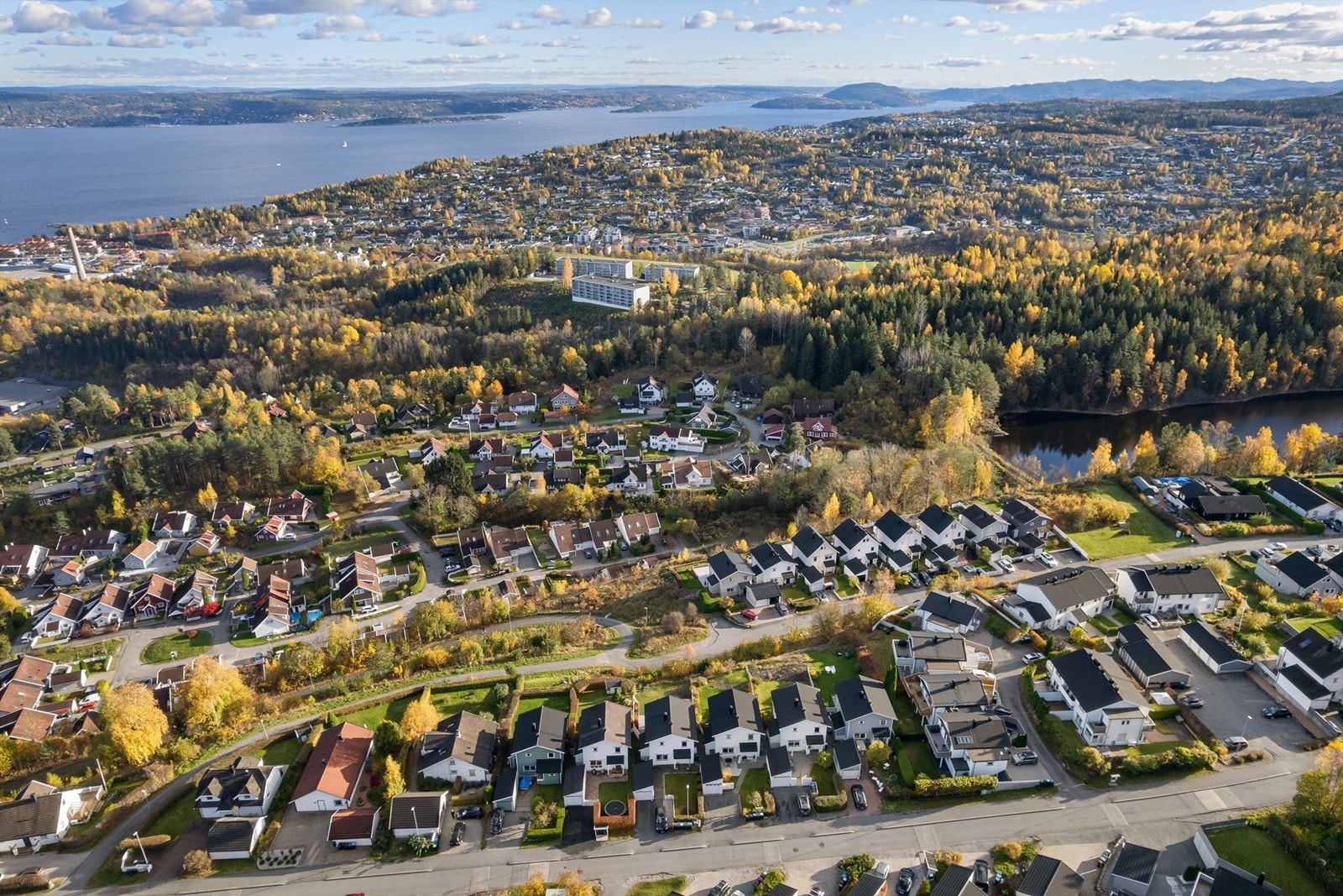 Dronebilde Galleribilde