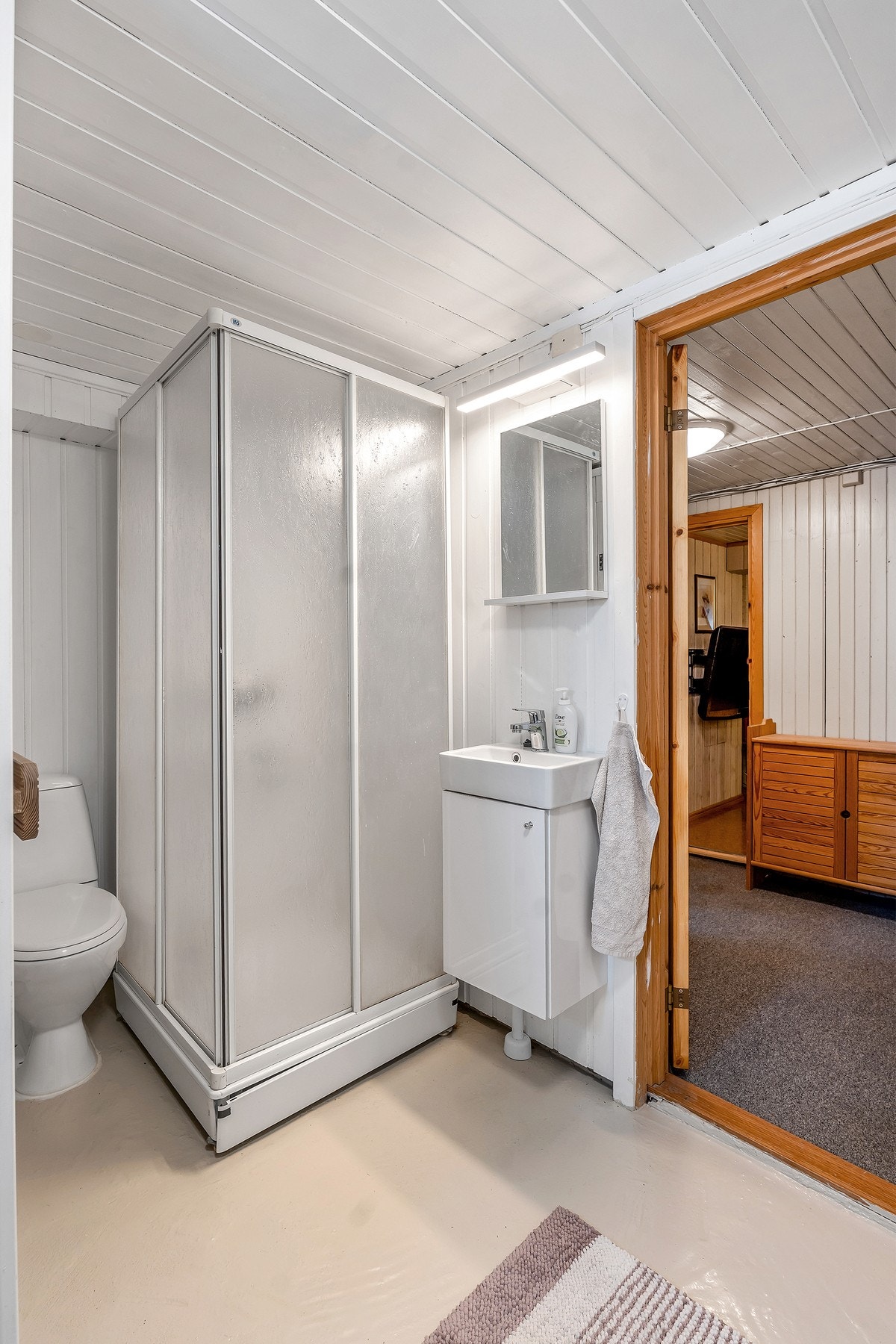 Badet i underetasjen. Galleribilde
