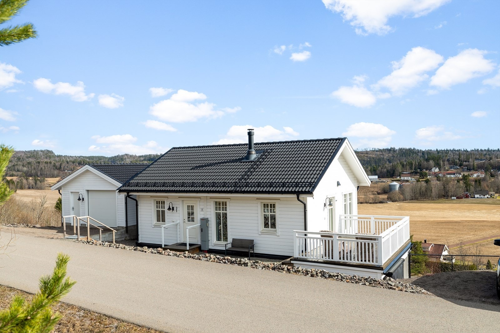 Hammeren fremstår som et attraktivt og familievennlig boligområde med lite trafikk og trygge omgivelser. Galleribilde