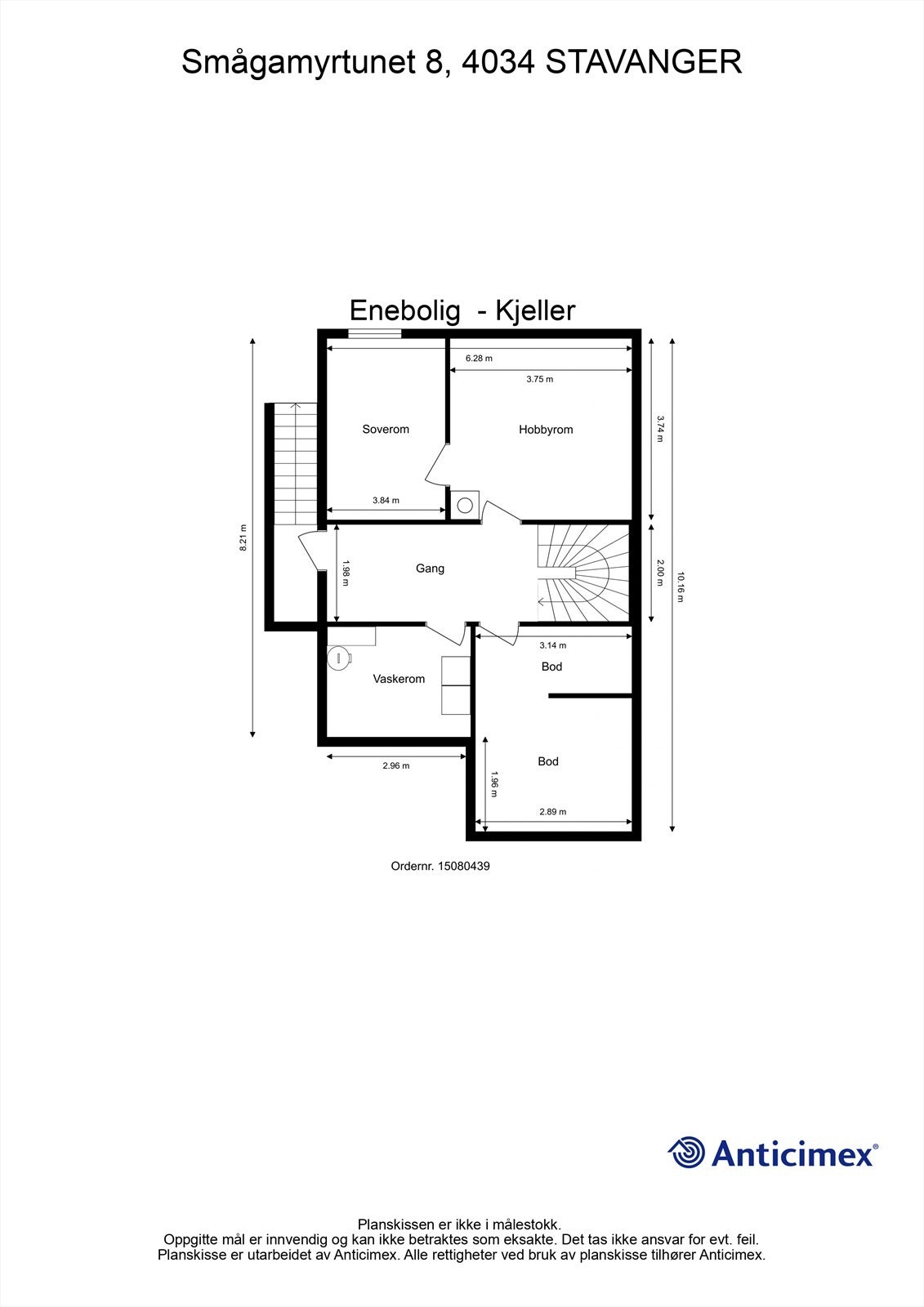 Plantegning-Kjeller Galleribilde