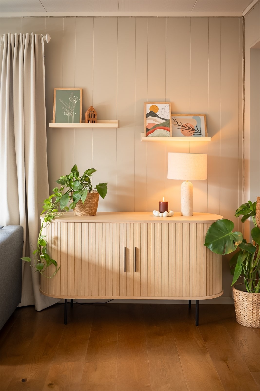 De lune og moderne fargevalgene gjør det enkelt å innrede etter ønske og behov. Galleribilde