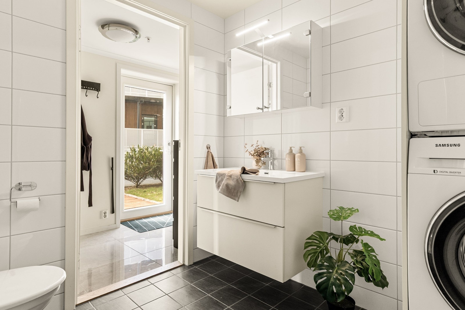 - Badet har en behagelig størrelse - Galleribilde
