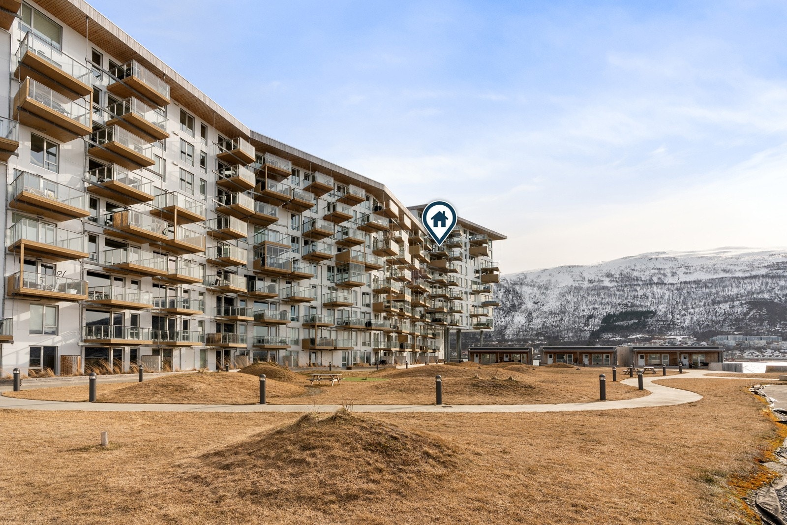 Strøken leilighet fra 2021.