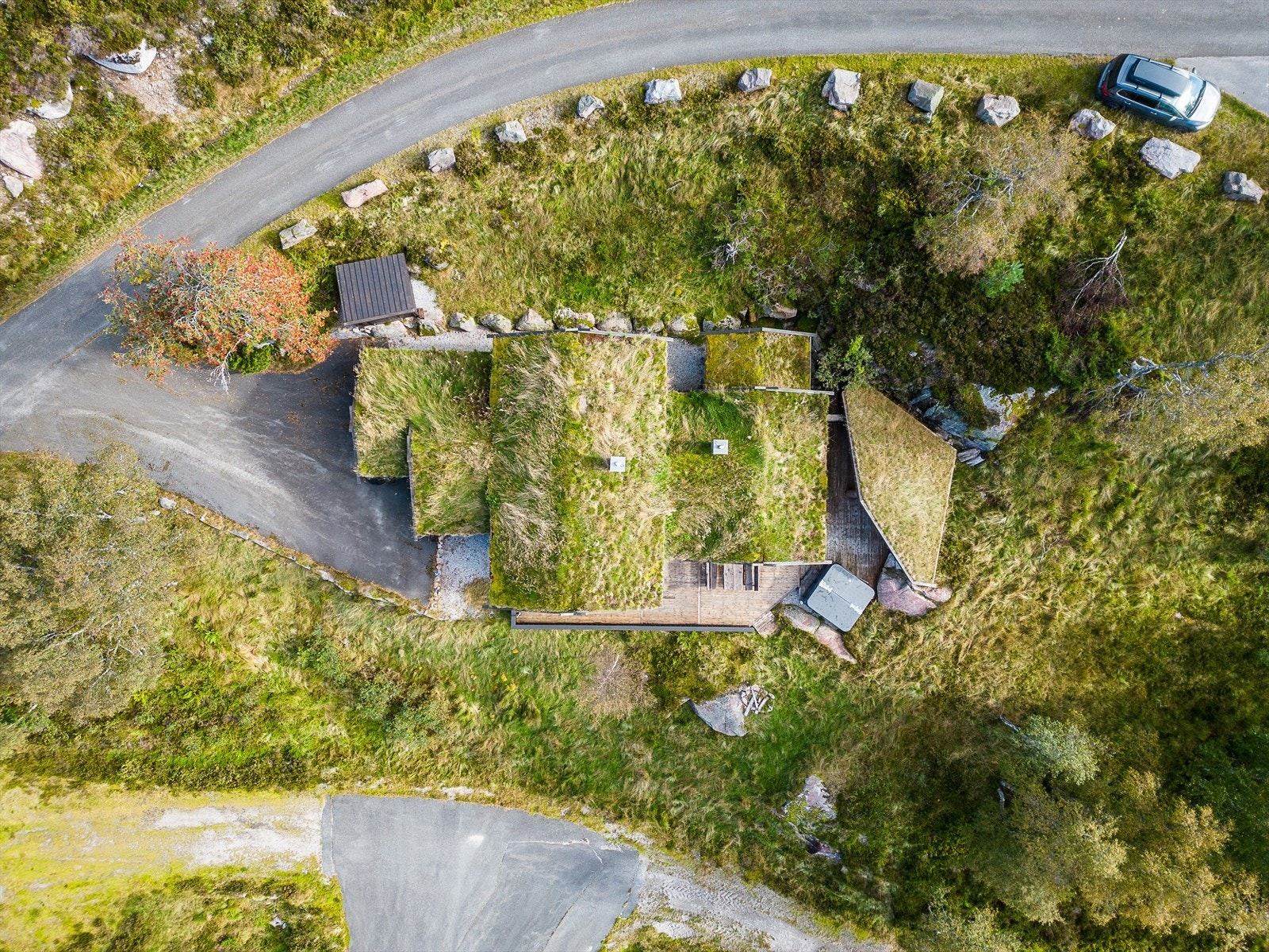 Dronefoto Galleribilde