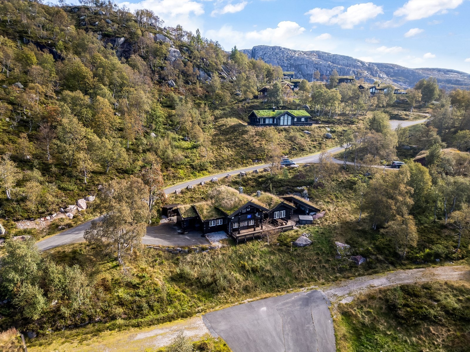 Dronefoto Galleribilde