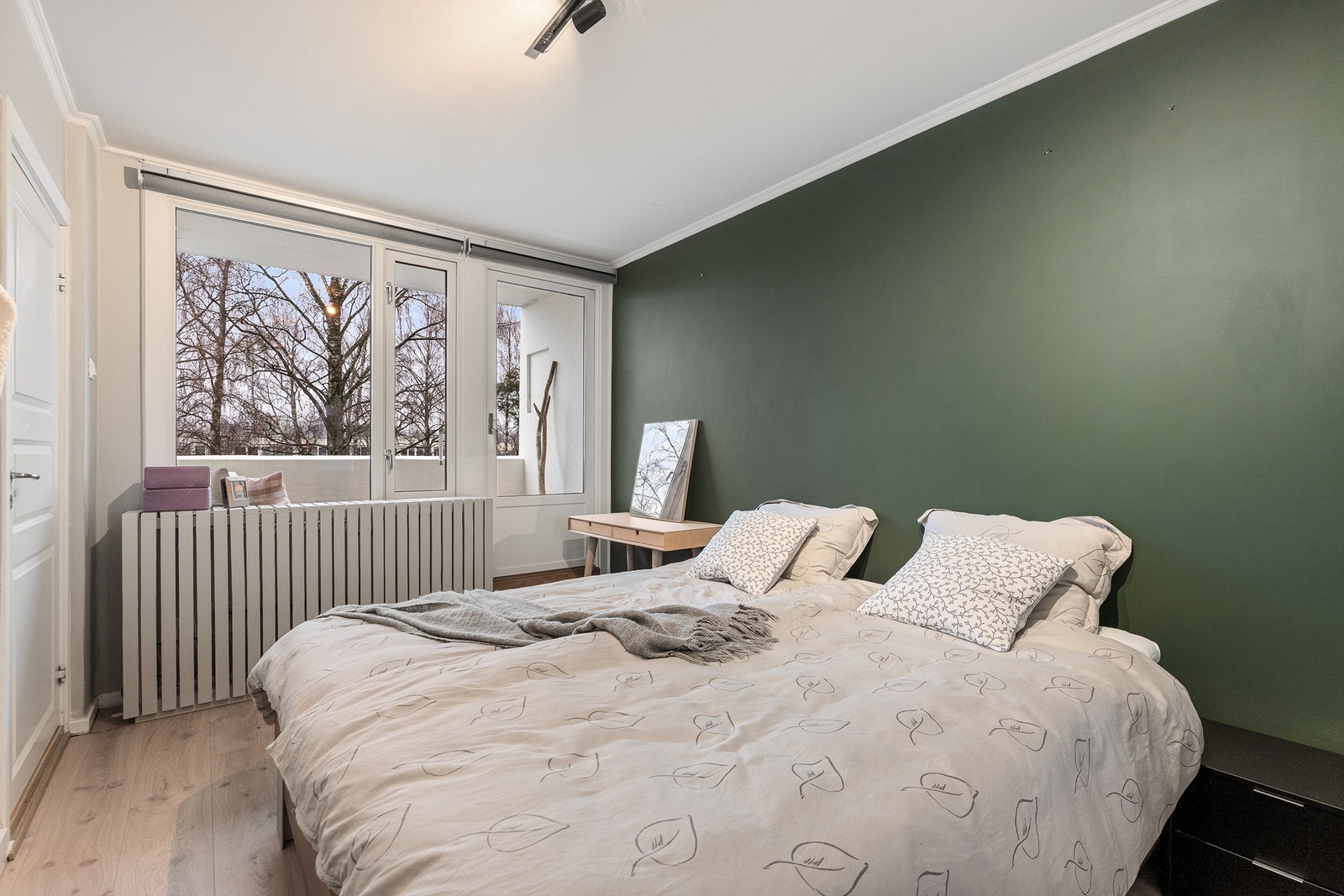 Her er det plass for dobbeltseng og annet passende møblement Galleribilde