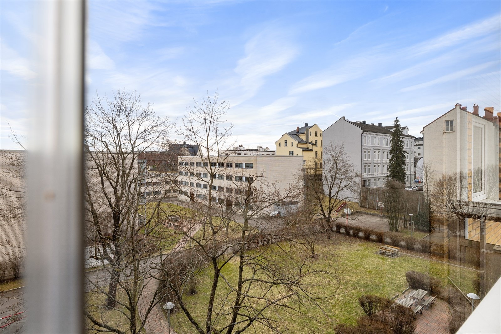 Flott utsyn fra balkongen. Galleribilde