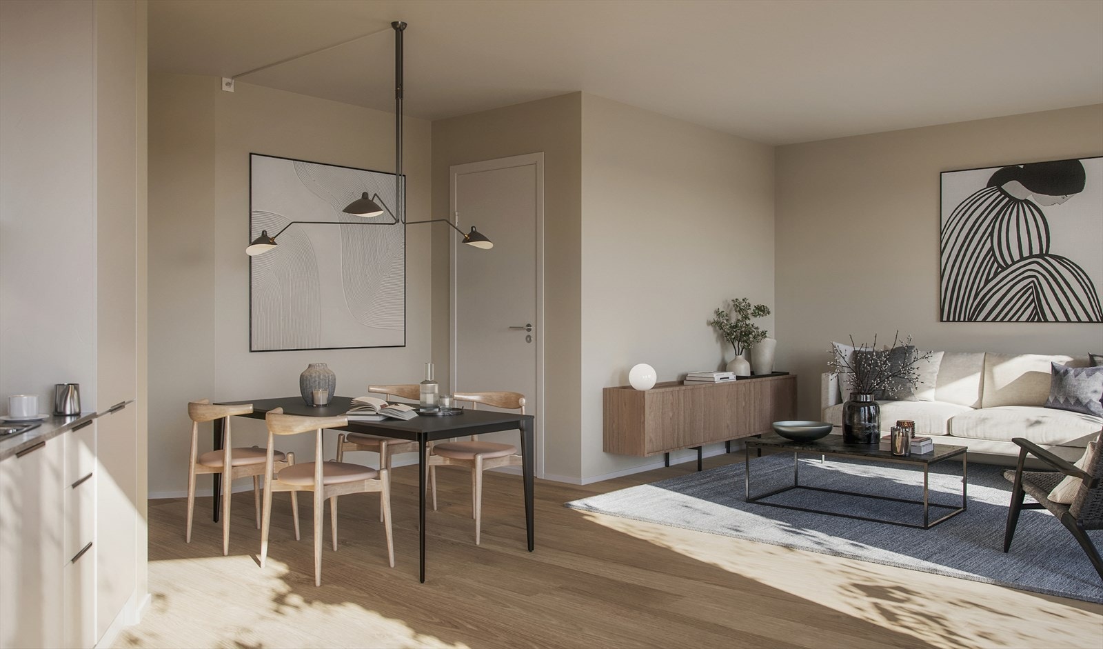 Illustrasjon fra annen bolig i prosjektet (Illustrasjon - avvik vil forekomme) Galleribilde