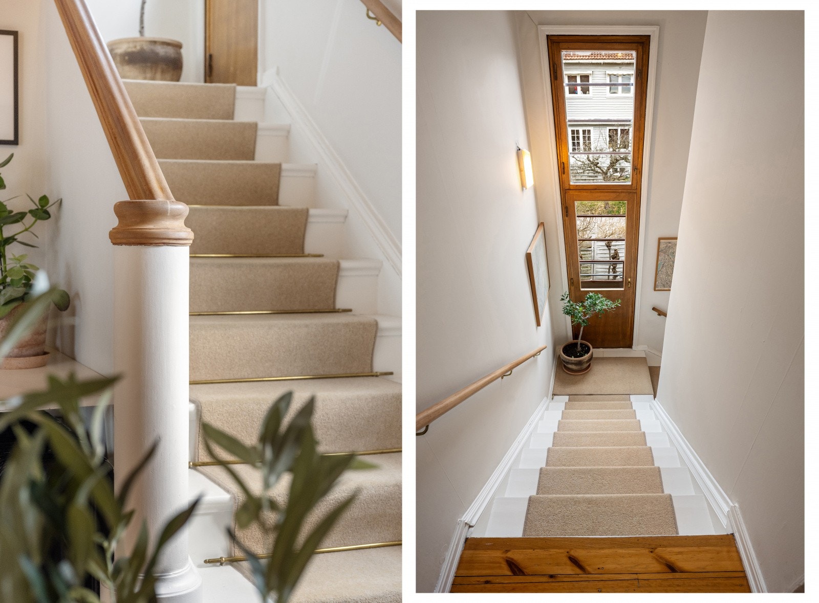 Den estetiske tretappen binder etasjene sammen på en elegant måte. Galleribilde