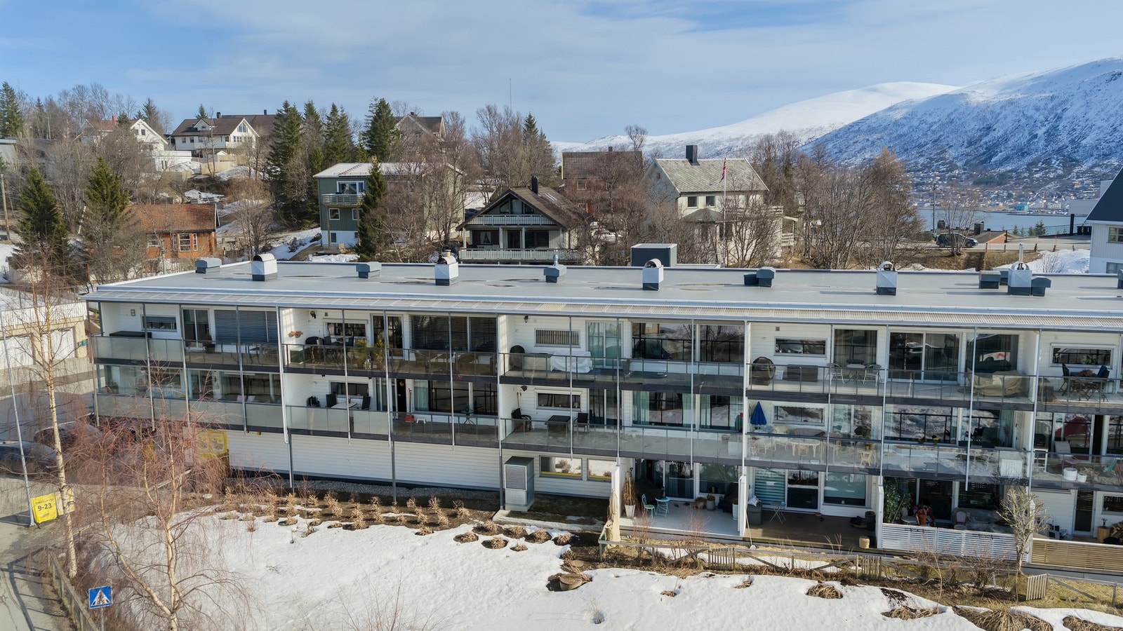 Fasadebilde. Galleribilde