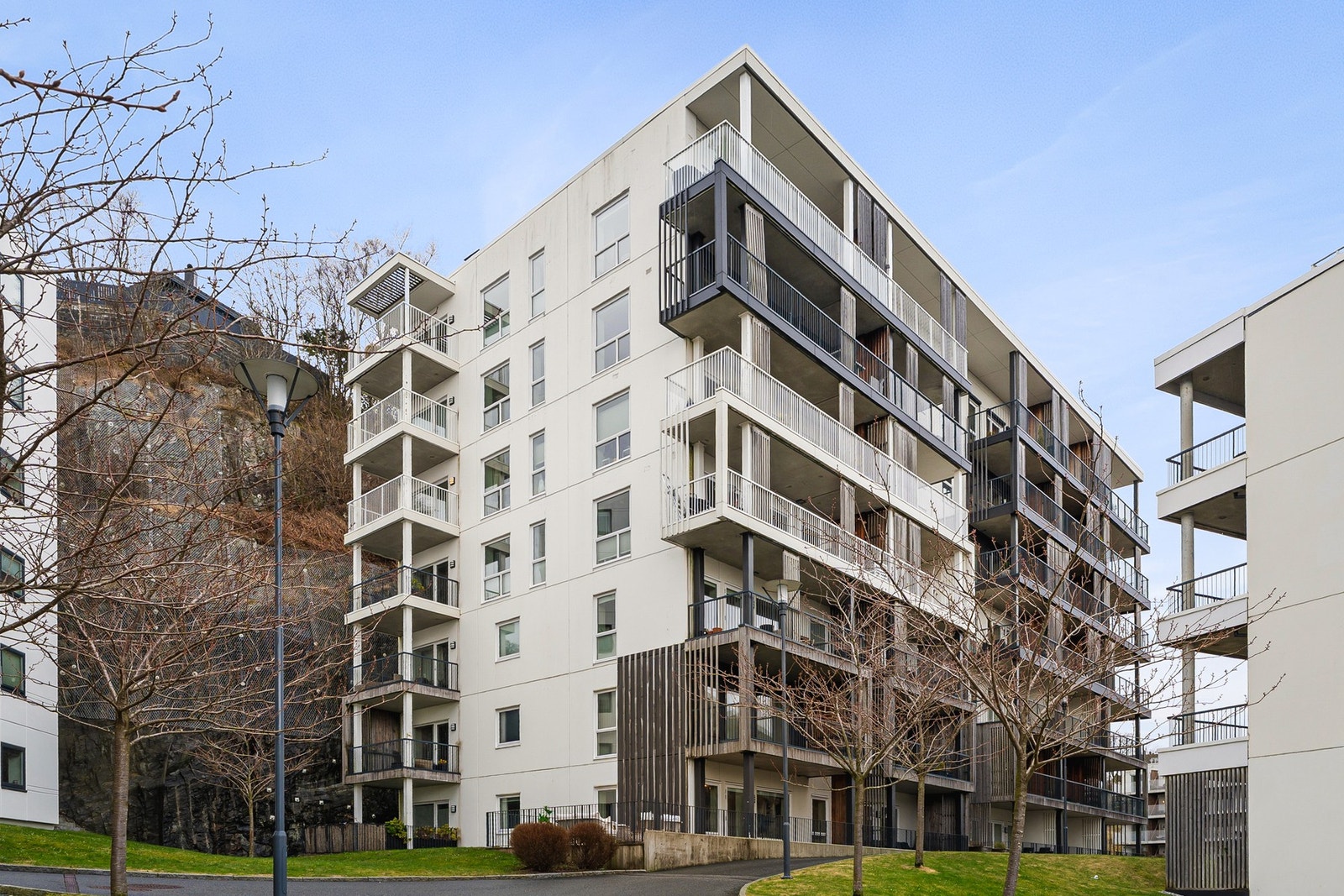 Hyggelig sameie, bestående av 80 seksjoner. Galleribilde
