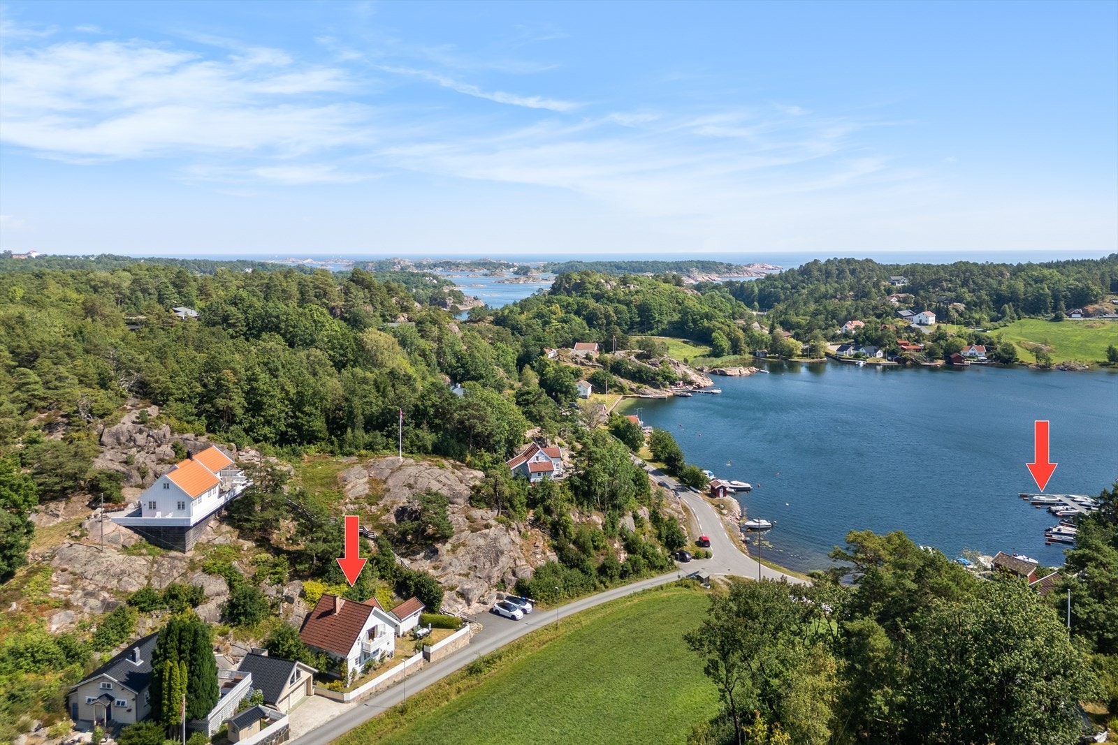 Fantastisk utsikt og bademuligheter. Galleribilde