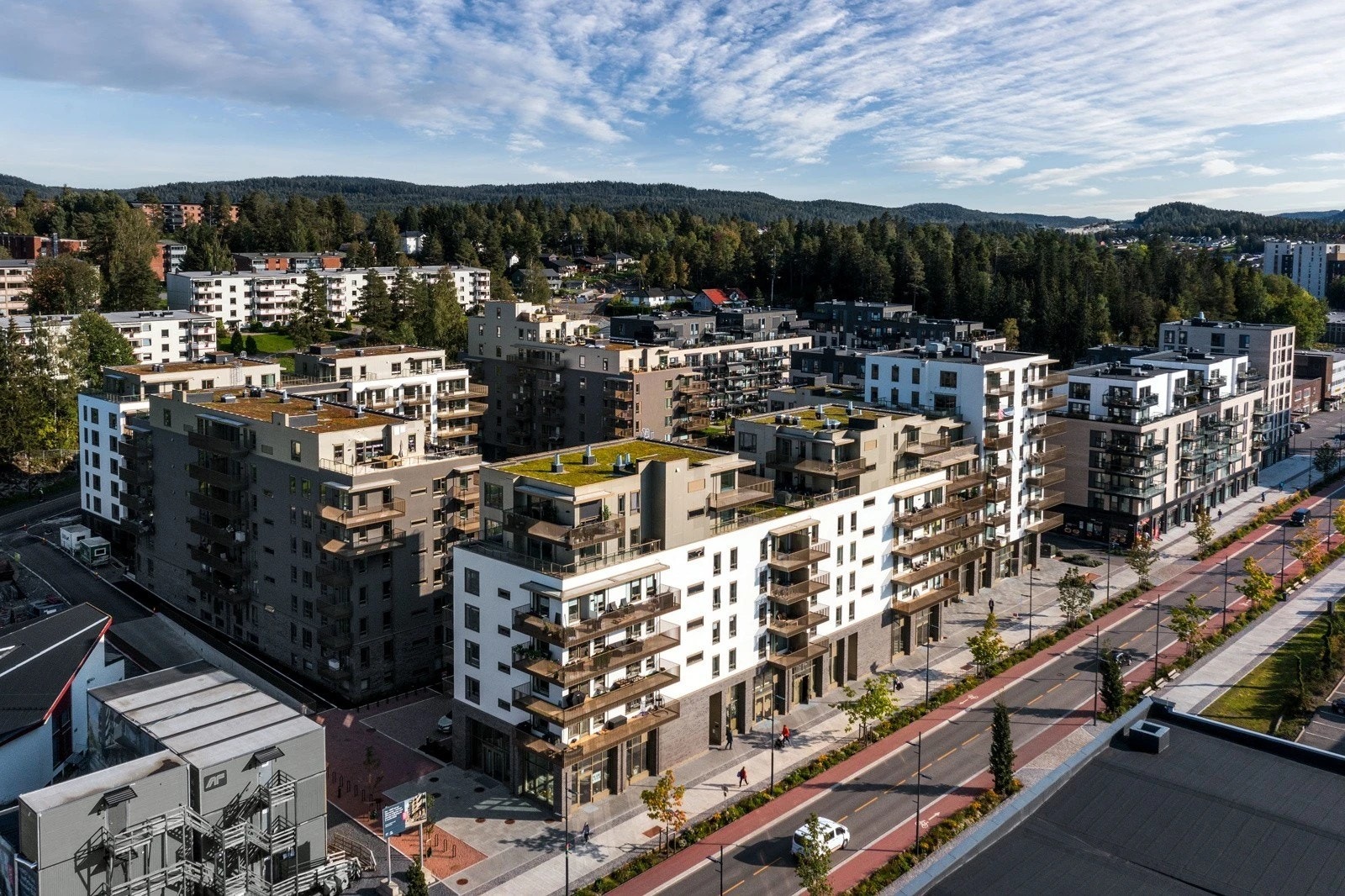 Projektet midt lørenskog. Galleribilde