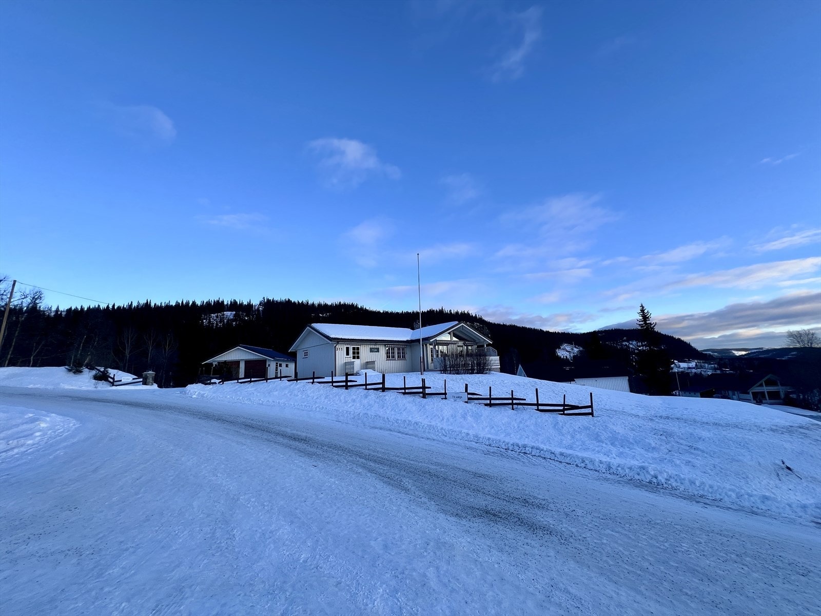 Vinterbilde tatt av eiendomsmegler 30.12.2025 Galleribilde