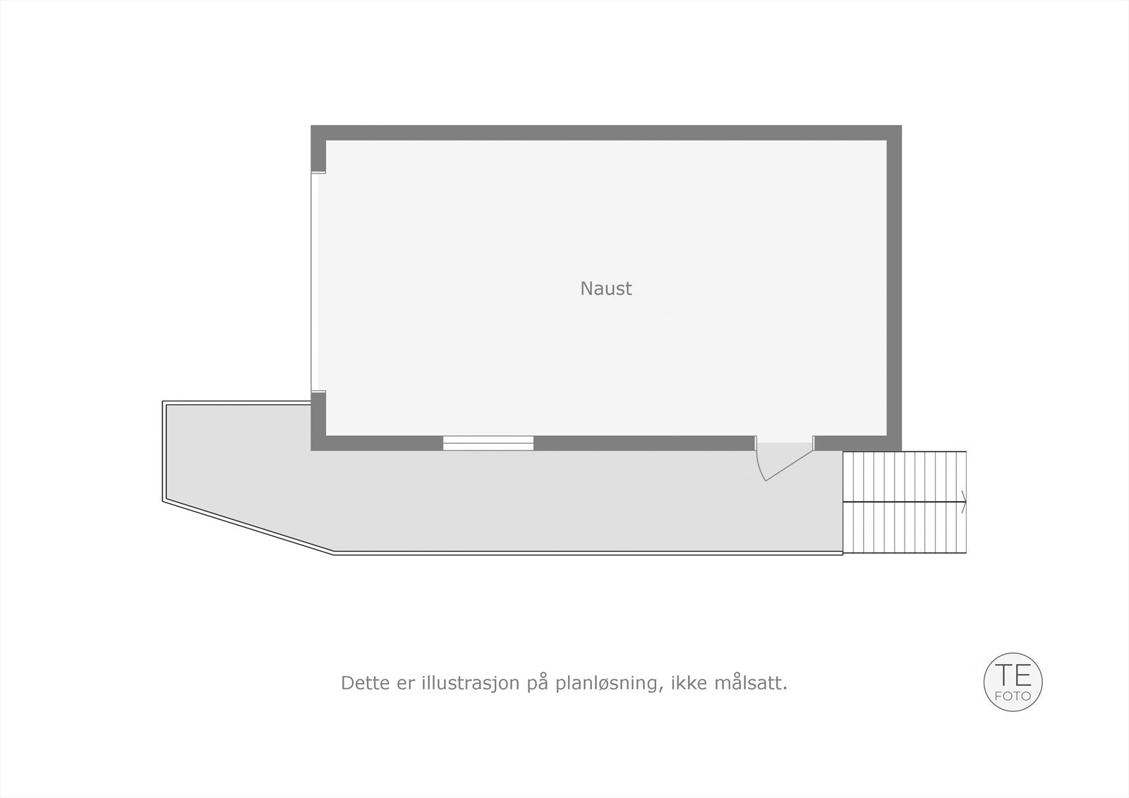 Naust 1.etg Galleribilde
