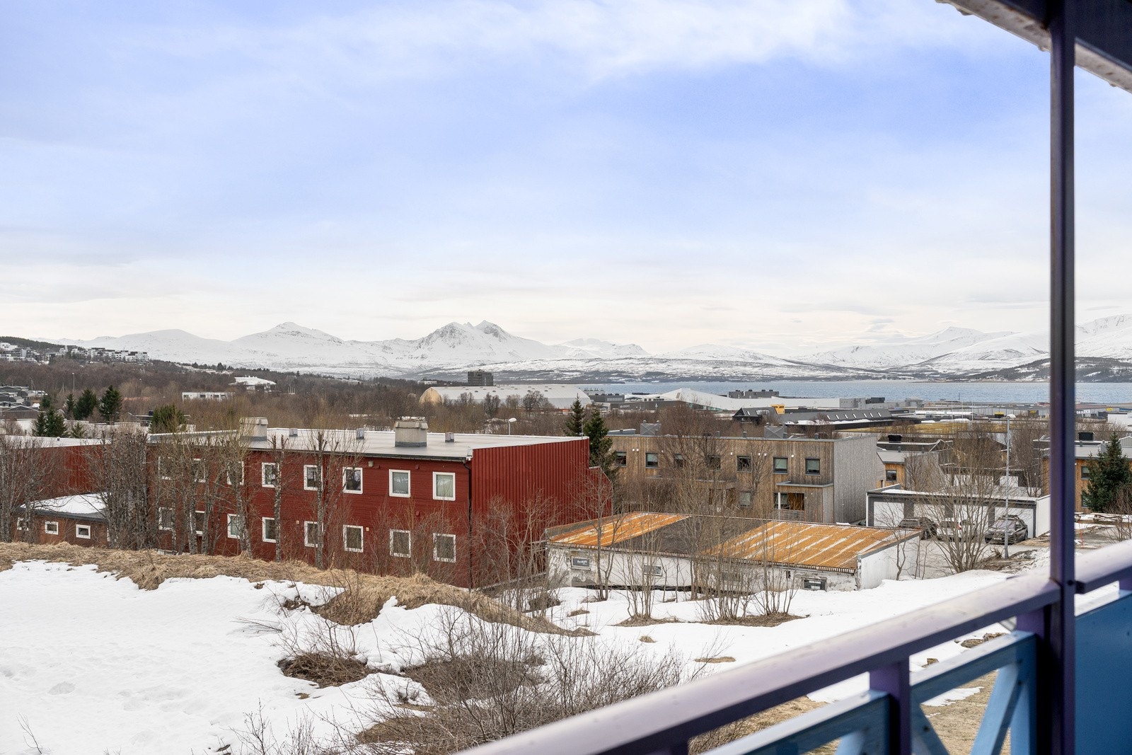 Strålende sol- og utsiktsforhold.