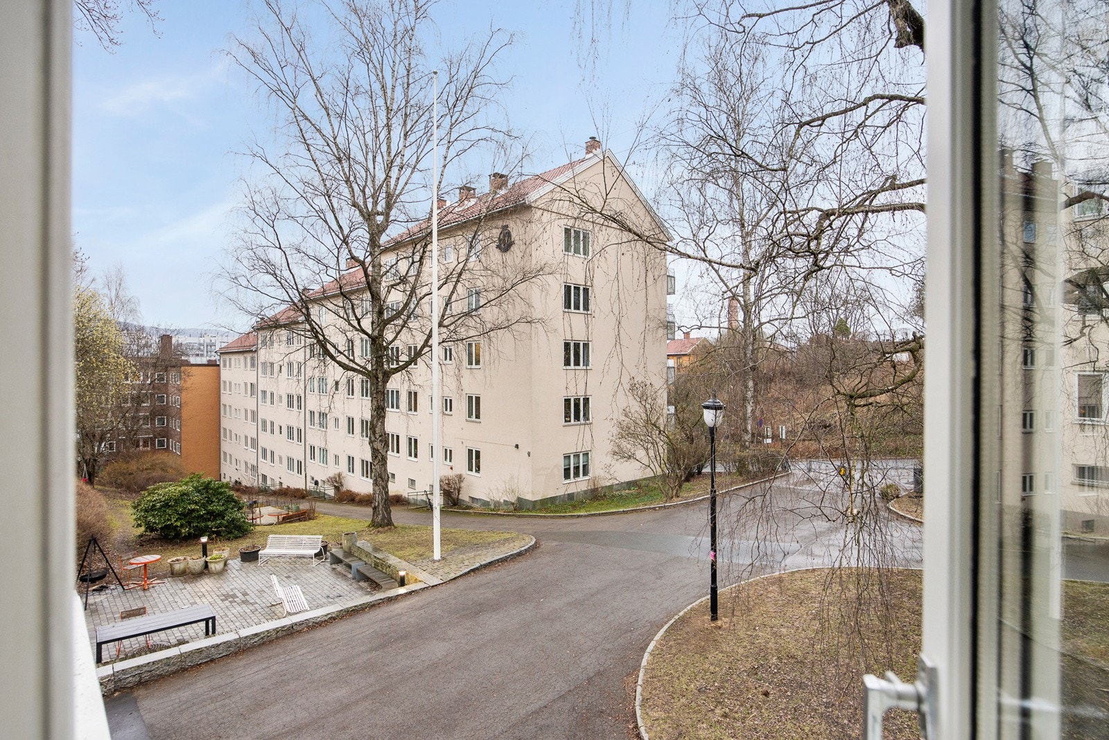 Utsikt fra hovedsoverom Galleribilde