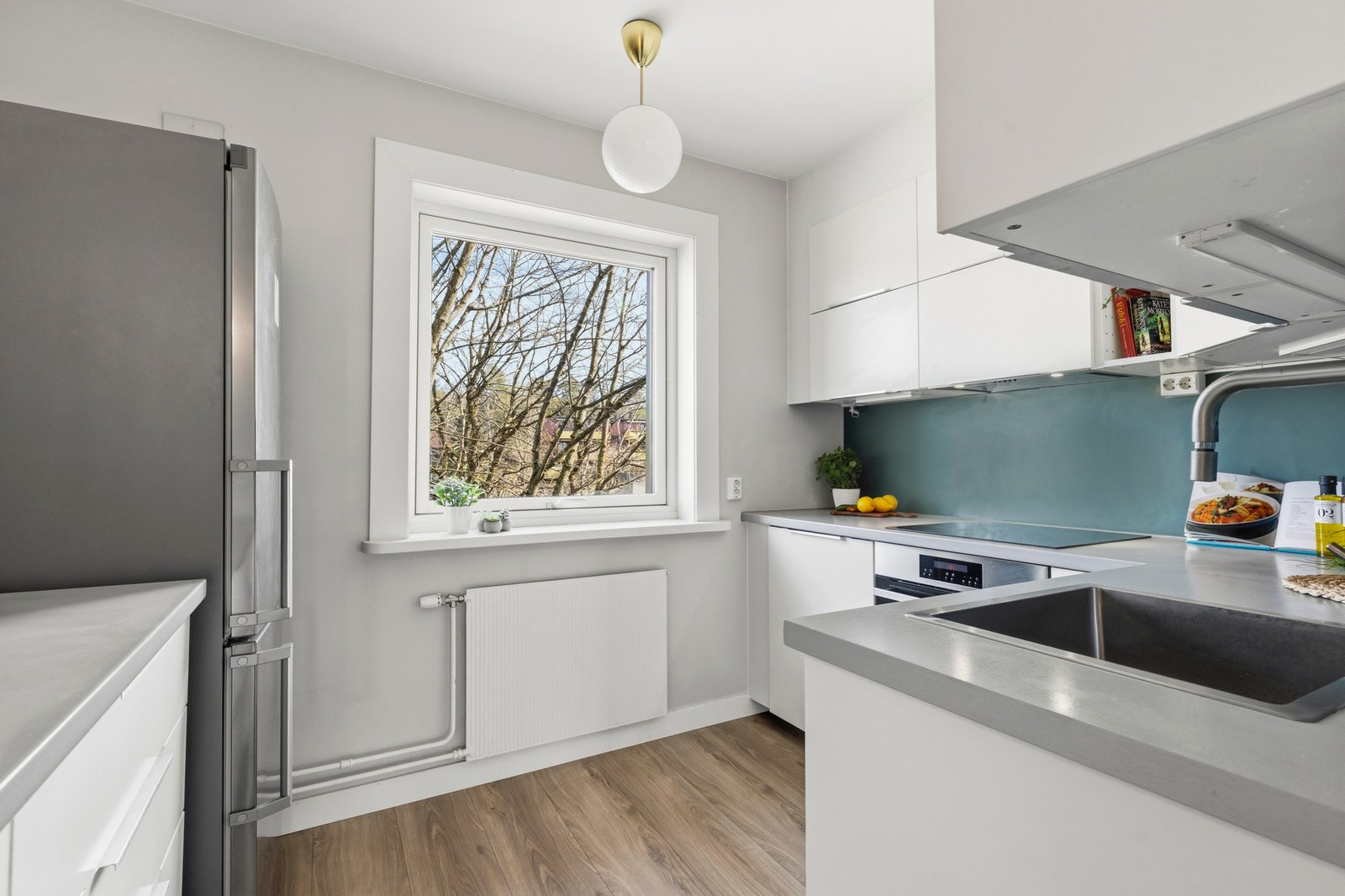 Kjøkkenet ble oppgradert i 2015 med ny innredning fra IKEA Galleribilde