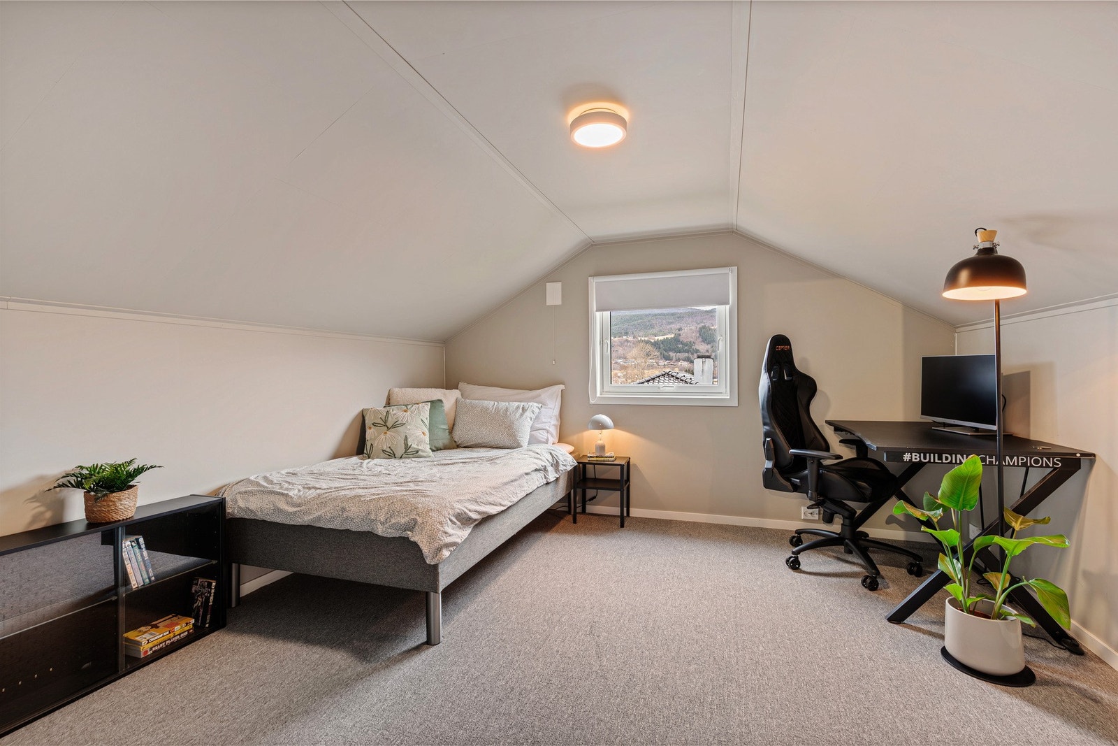 Soverommene på loft. Galleribilde