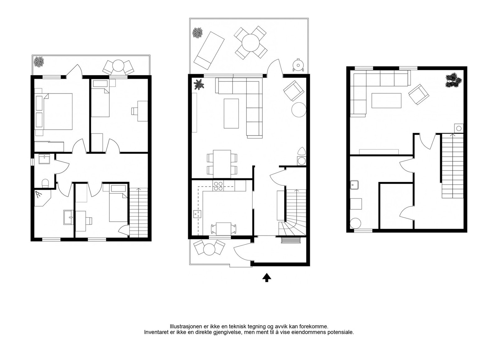Plantegning Galleribilde