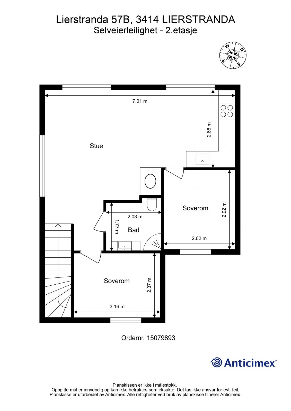Plantegning - 2. etasje Galleribilde