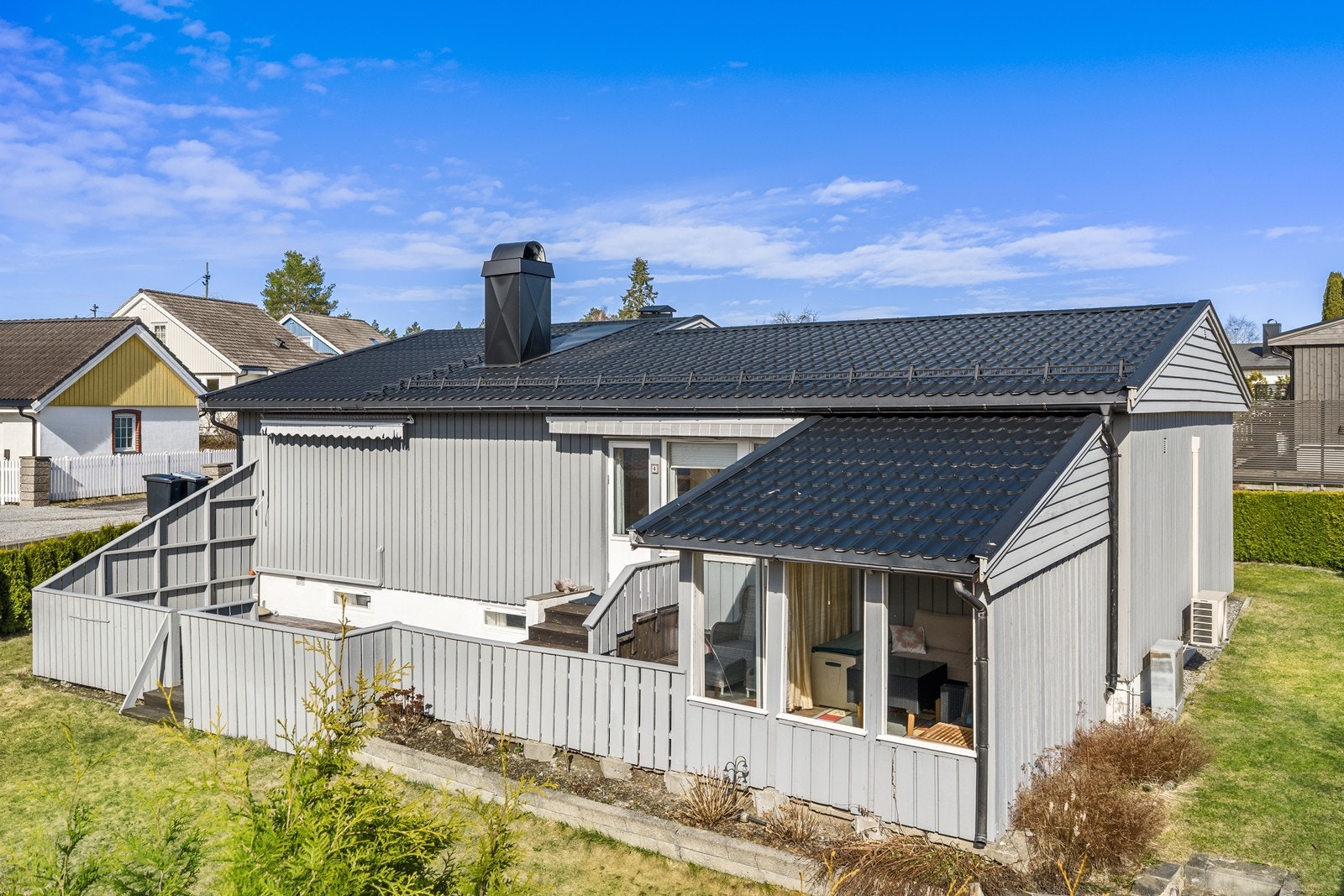 Fasade mot sydvest. Galleribilde