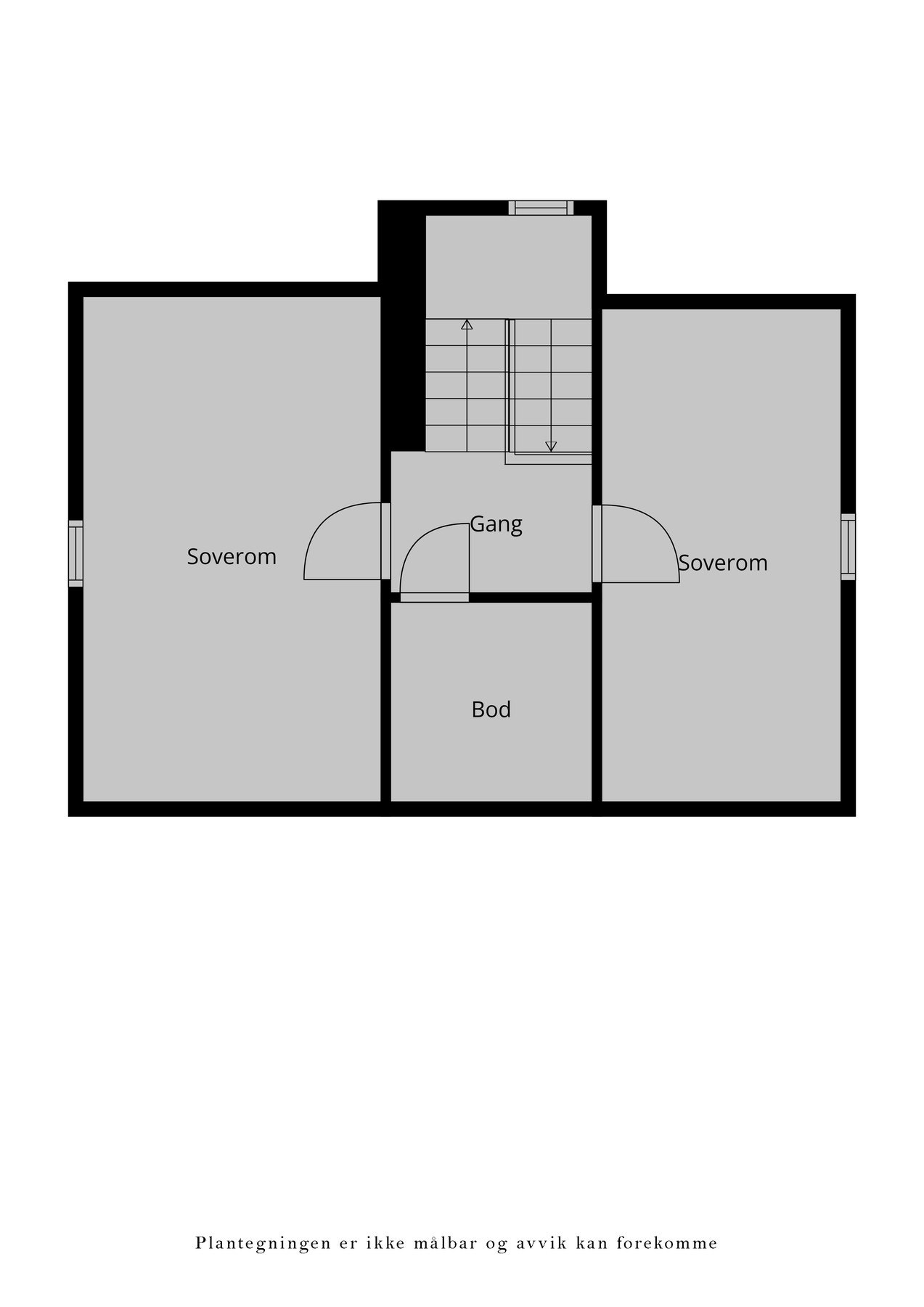 Veiledende plantegning 3. etg. Galleribilde