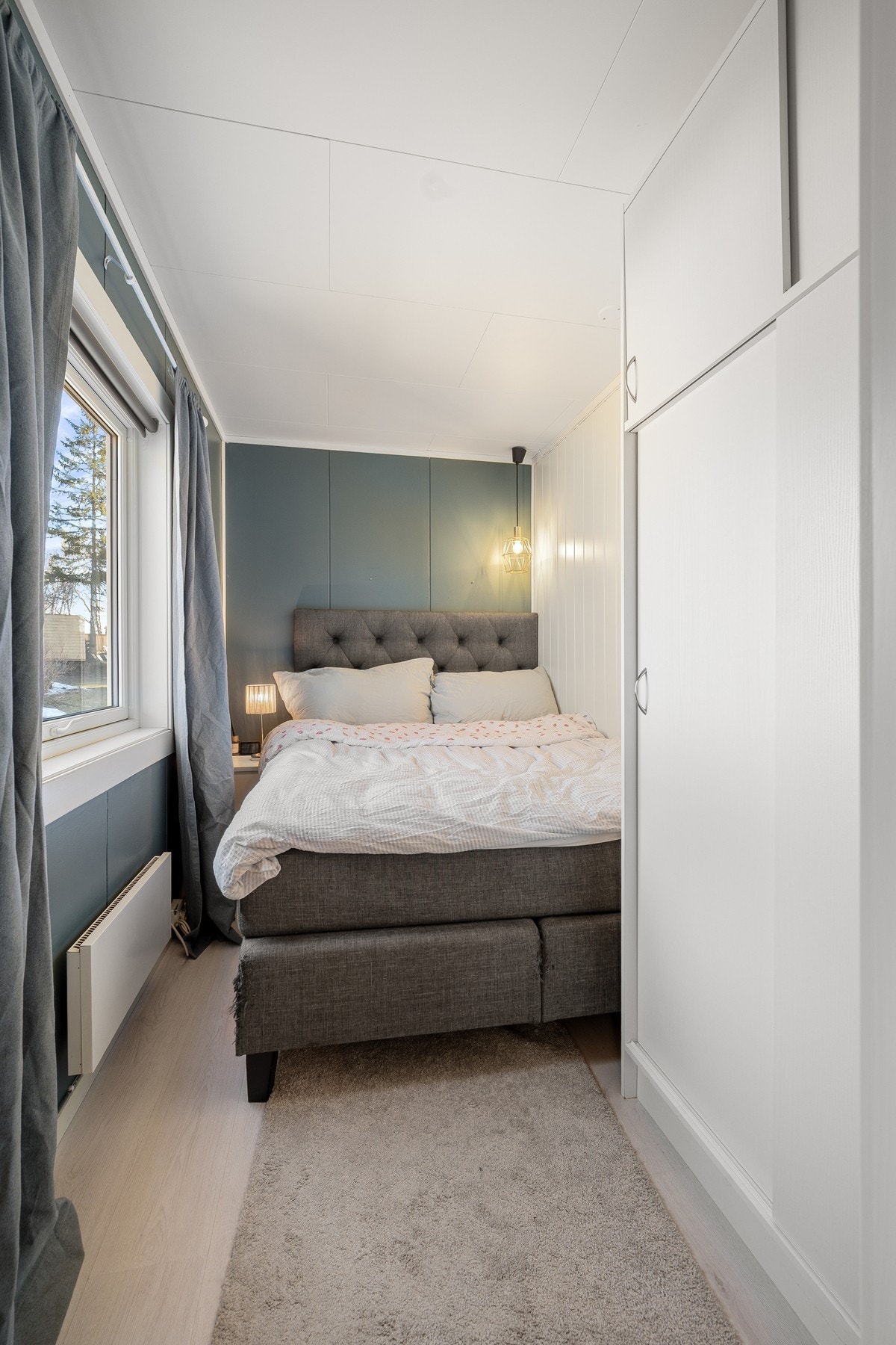 Leiligheten har to soverom Galleribilde