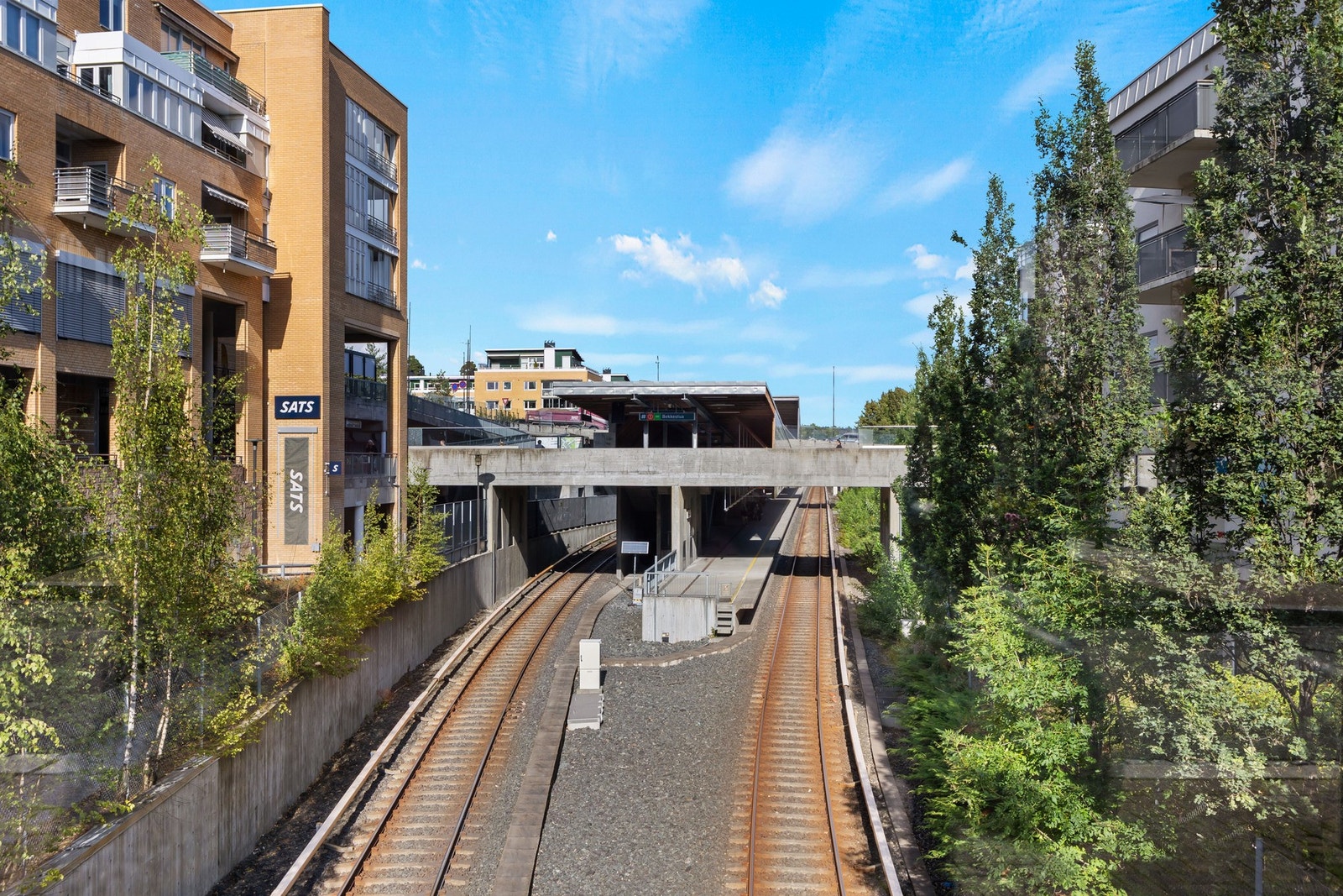 Her fra Kolsåsbanen. Galleribilde
