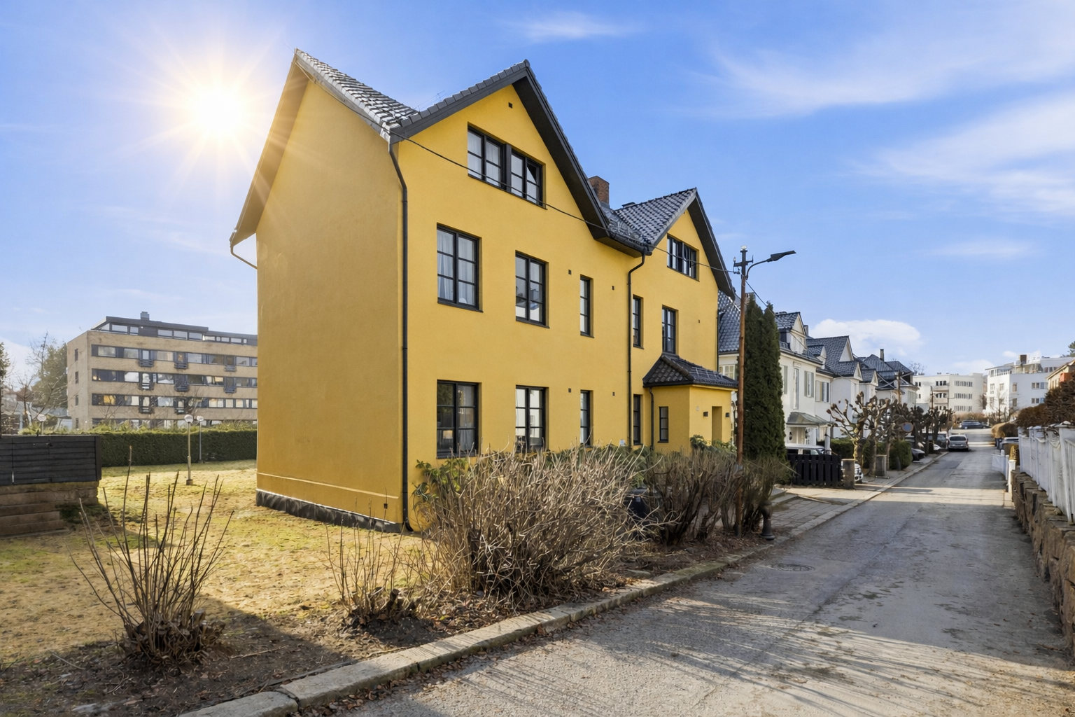 Flotte Magnus Barfots gate. Galleribilde