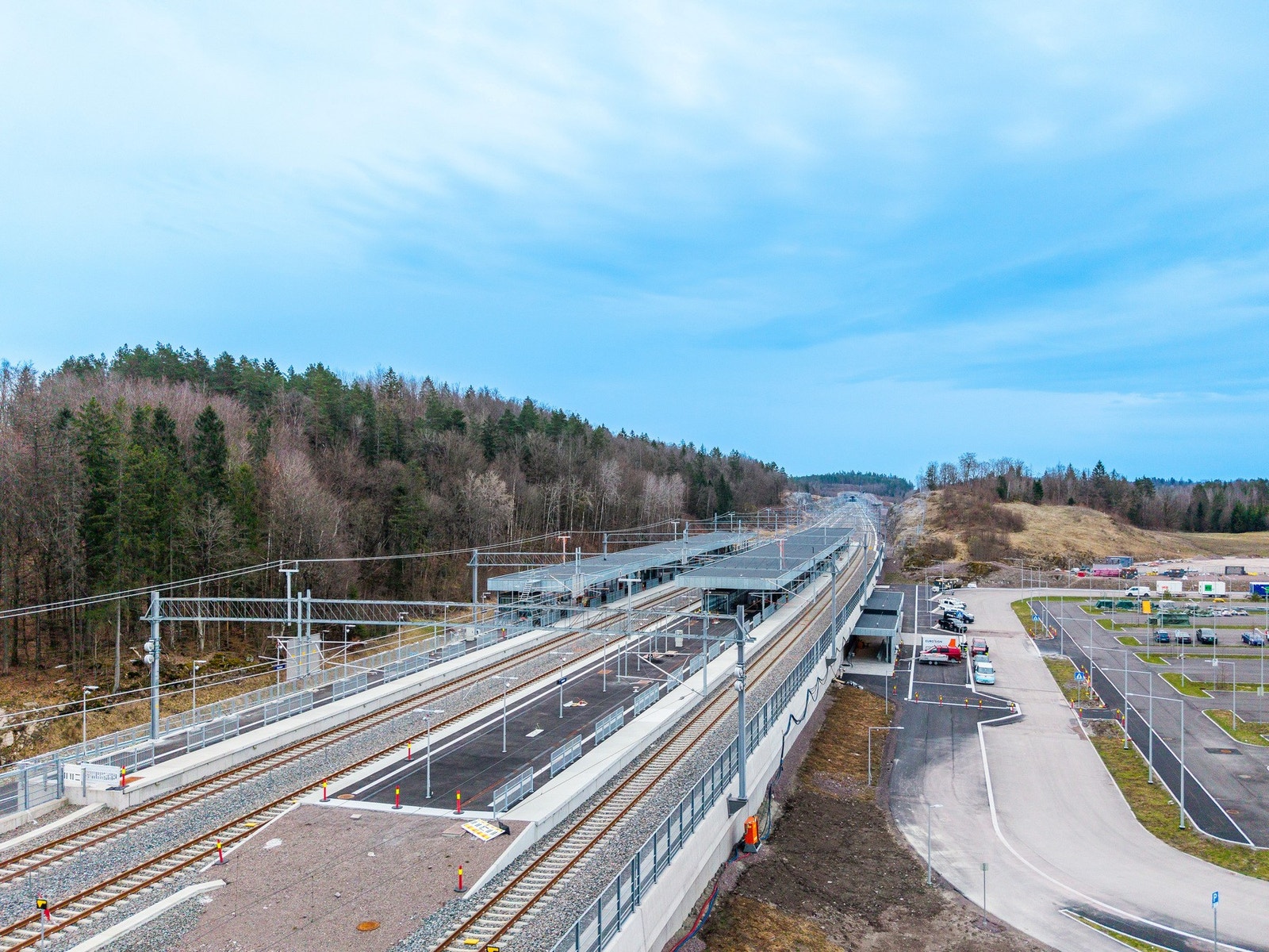 Nye Horten Stasjon på Skoppum åpner etter planen i slutten av 2026 Galleribilde