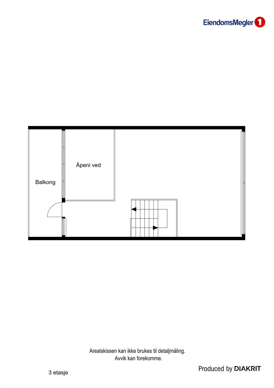 Plantegning Loft. Galleribilde