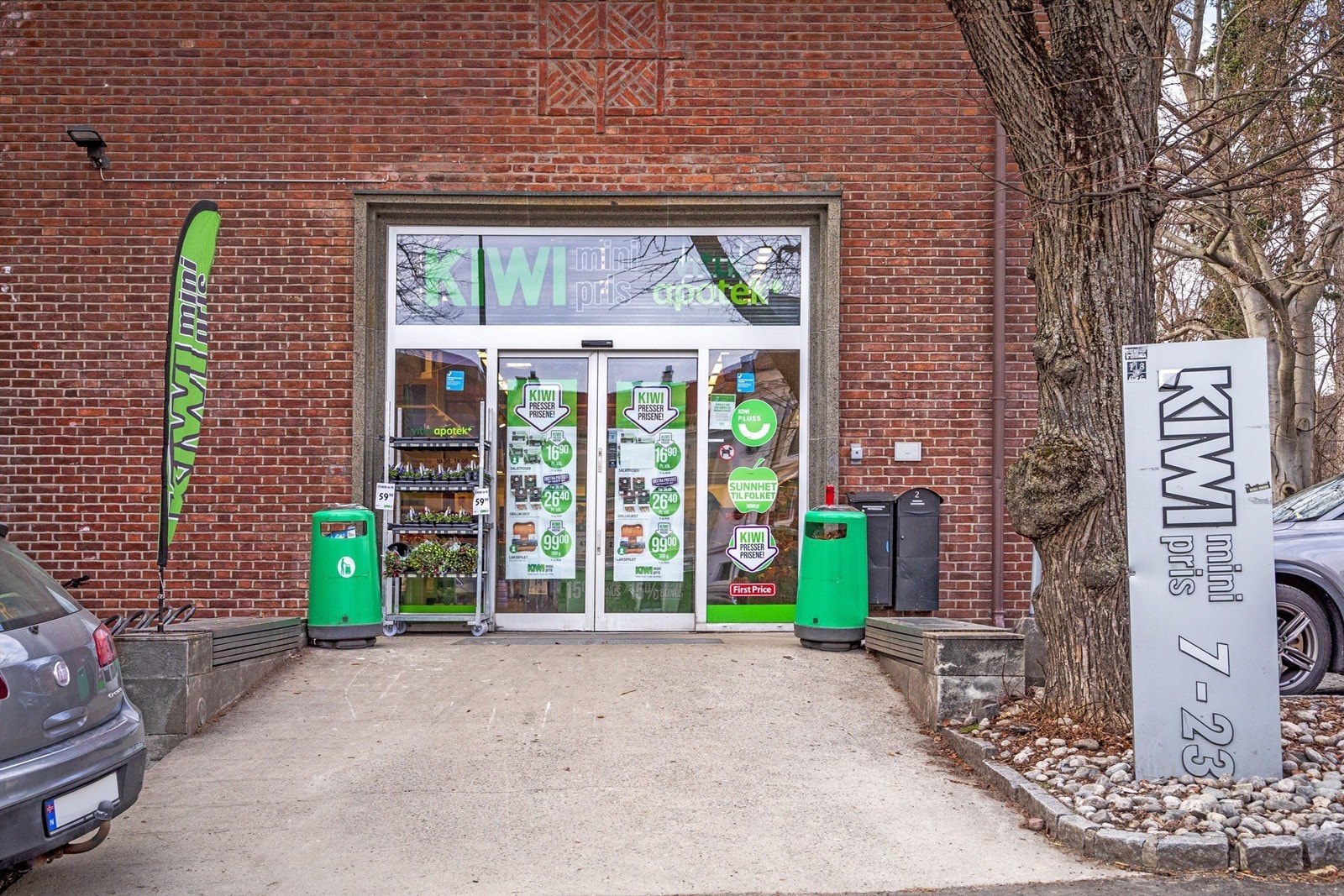 Kort vei til dagligvarehandelen Galleribilde