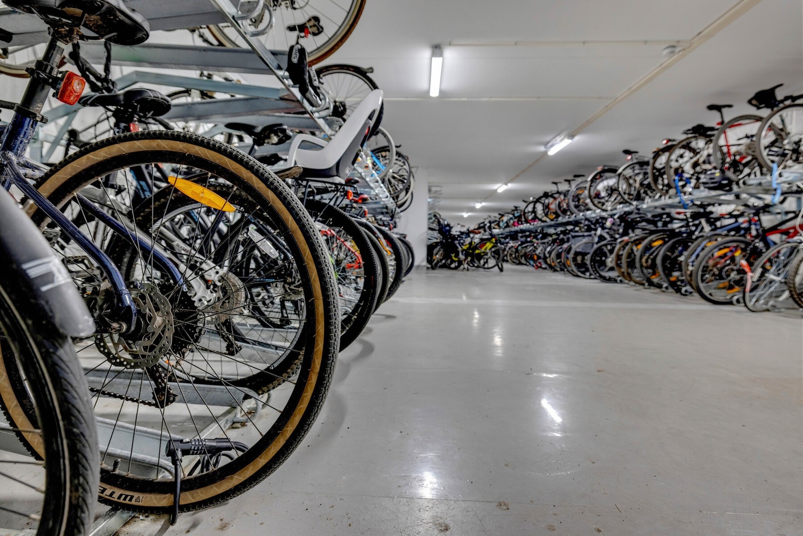 Sykkelparkering i sameiet Galleribilde