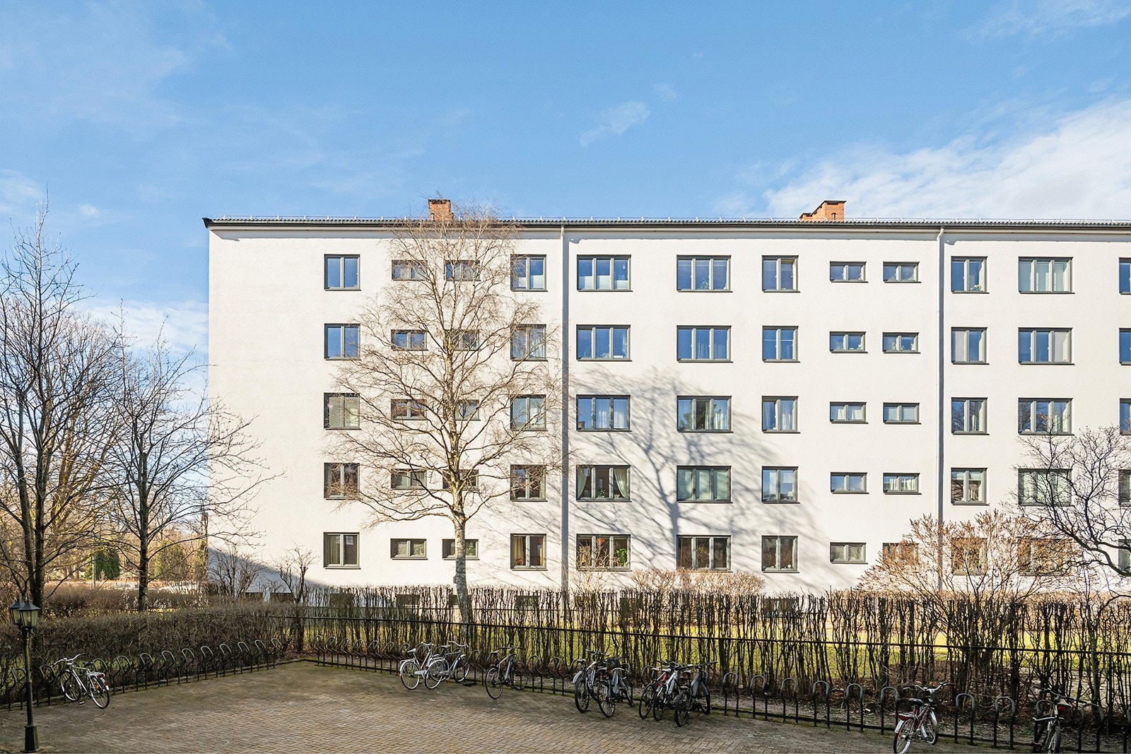 Byggets fasade. Galleribilde