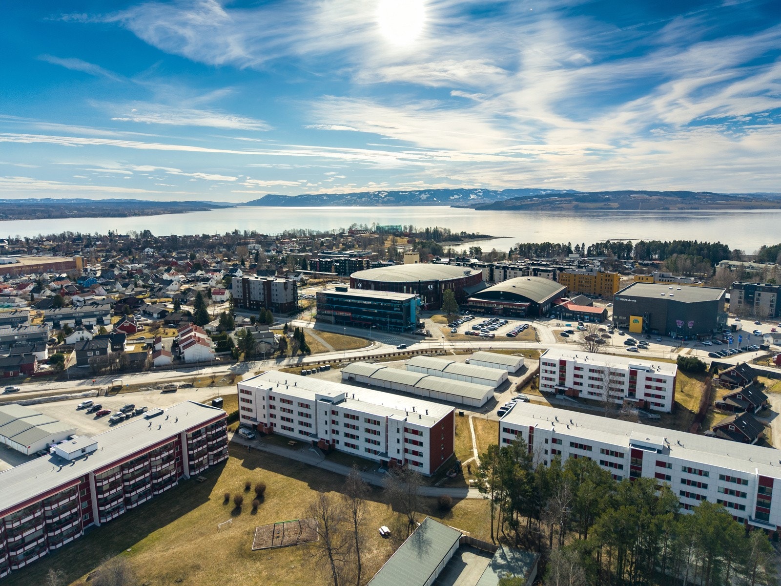 Dronefoto Galleribilde
