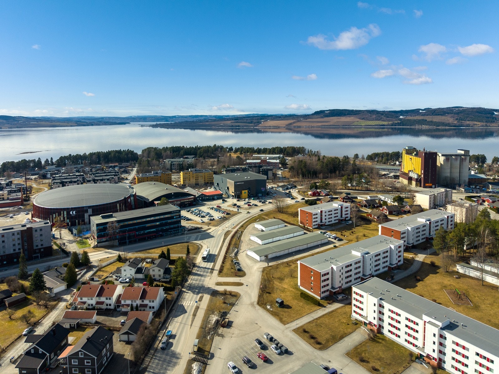 Dronefoto Galleribilde